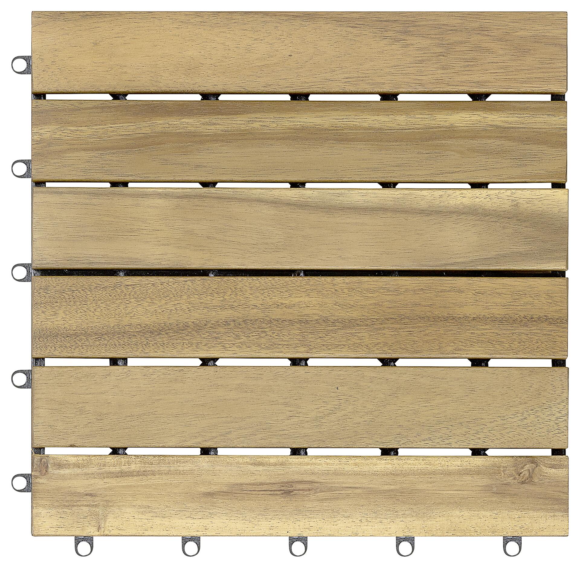 POCOline Terrassenfliese Akazie Akazie B/L: ca. 30x30 cm