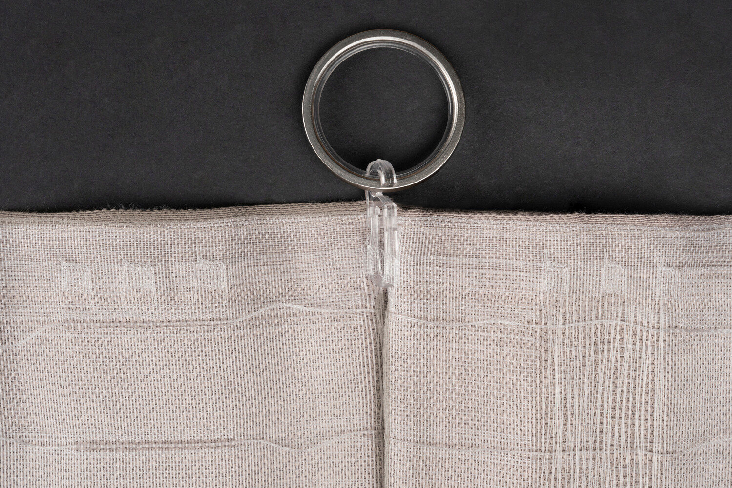 Kombivorhang 2er Pack Balance taupe B/L: ca. 135x300 cm