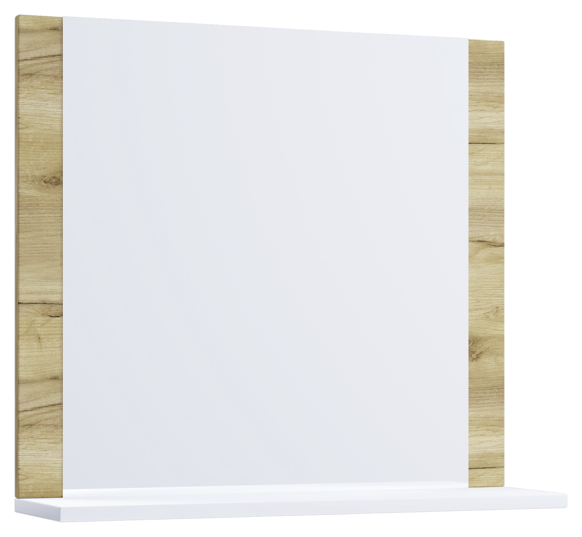 VCM Möbel Wandspiegel Lendas Eiche Honig B/H/T: ca. 60x65x17 cm