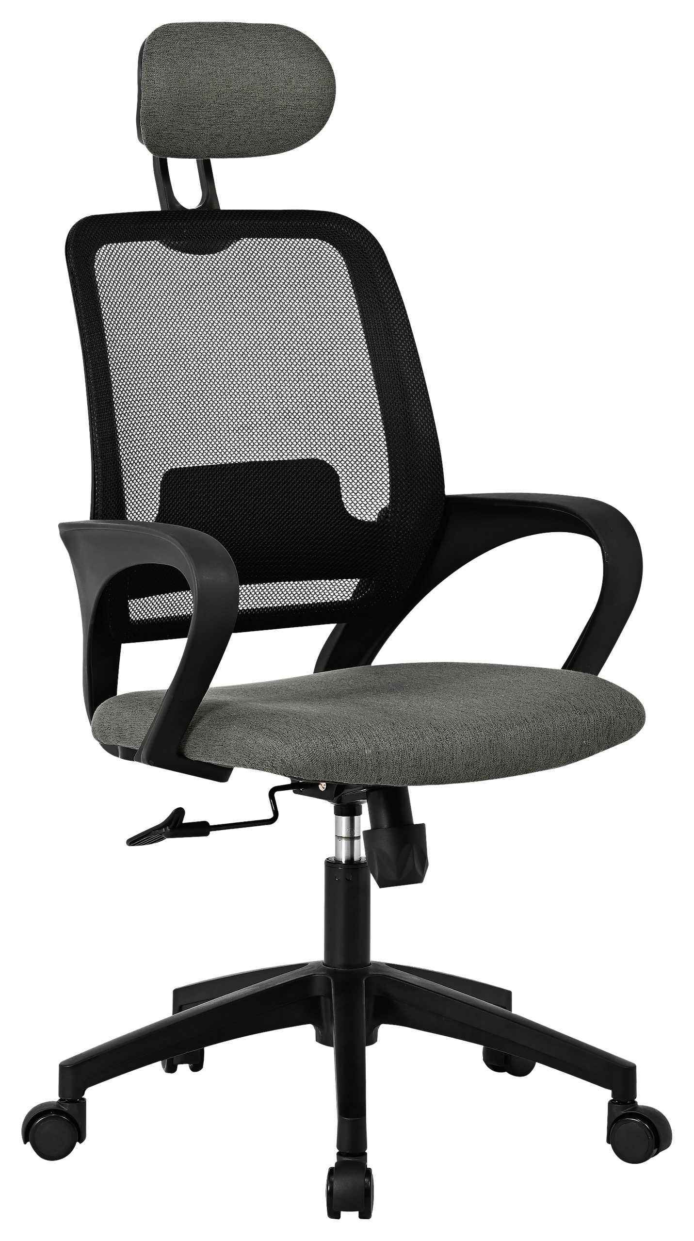 Chefsessel Ela schwarz Stoff