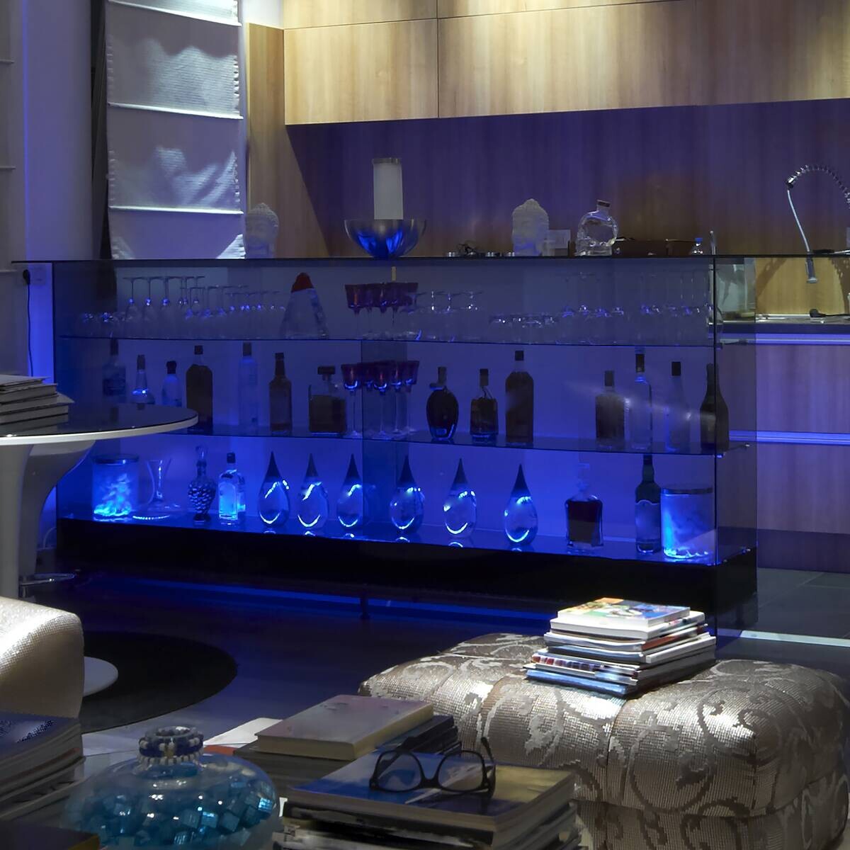 Näve Leuchten LED-Stripe 5126800 violett Kunststoff B/T: ca. 0,8x300 cm