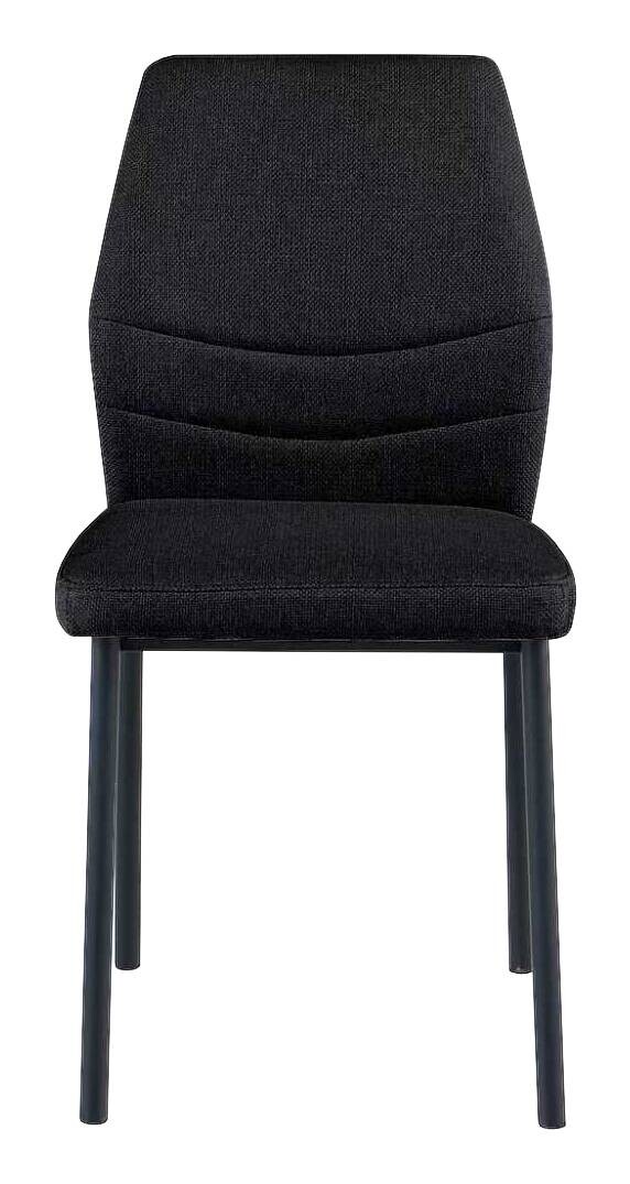 Stuhl Marbella schwarz Webstoff B/T: ca. 45x56 cm