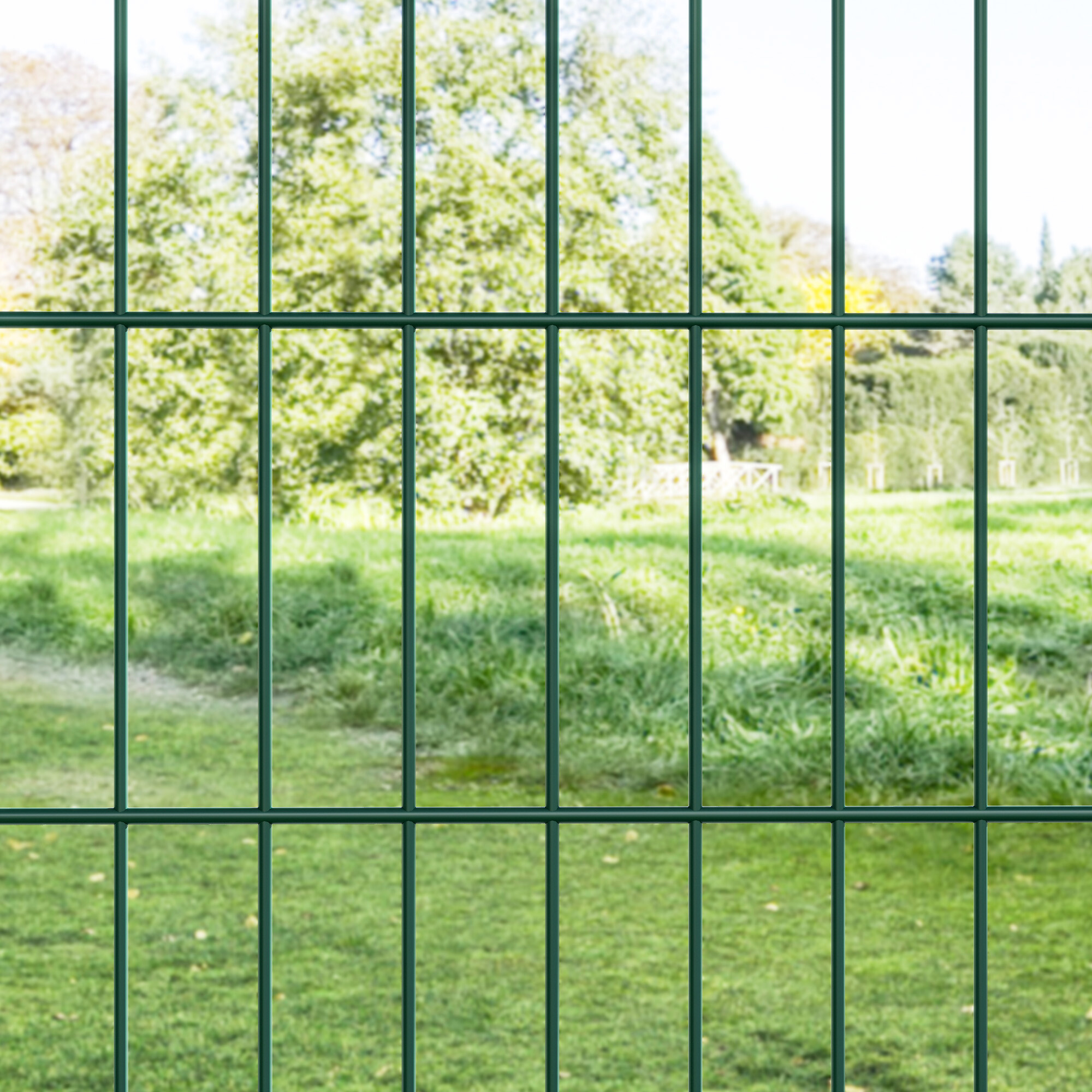 Outsunny Gartentor grün Kunststoff B/H/L: ca. 6x170x97 cm