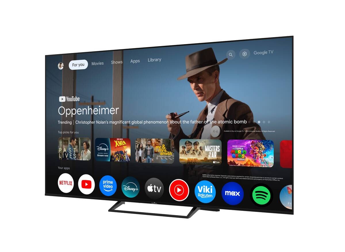 Smart-Tech QLED-Fernseher 65QG06K B/H: ca. 145x88 cm