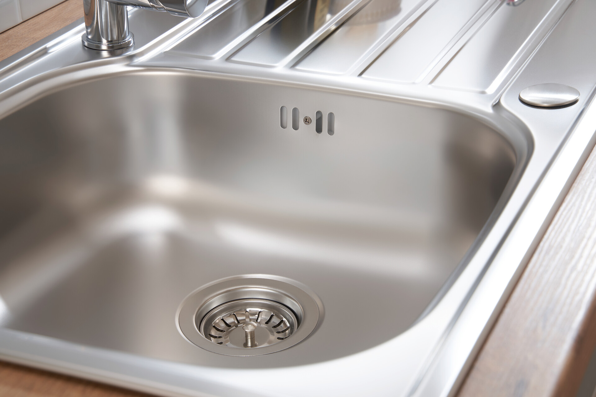 Respekta Einbauspüle Dallas 86 x 50 Edelstahl B/H/T: ca. 86x17x50 cm