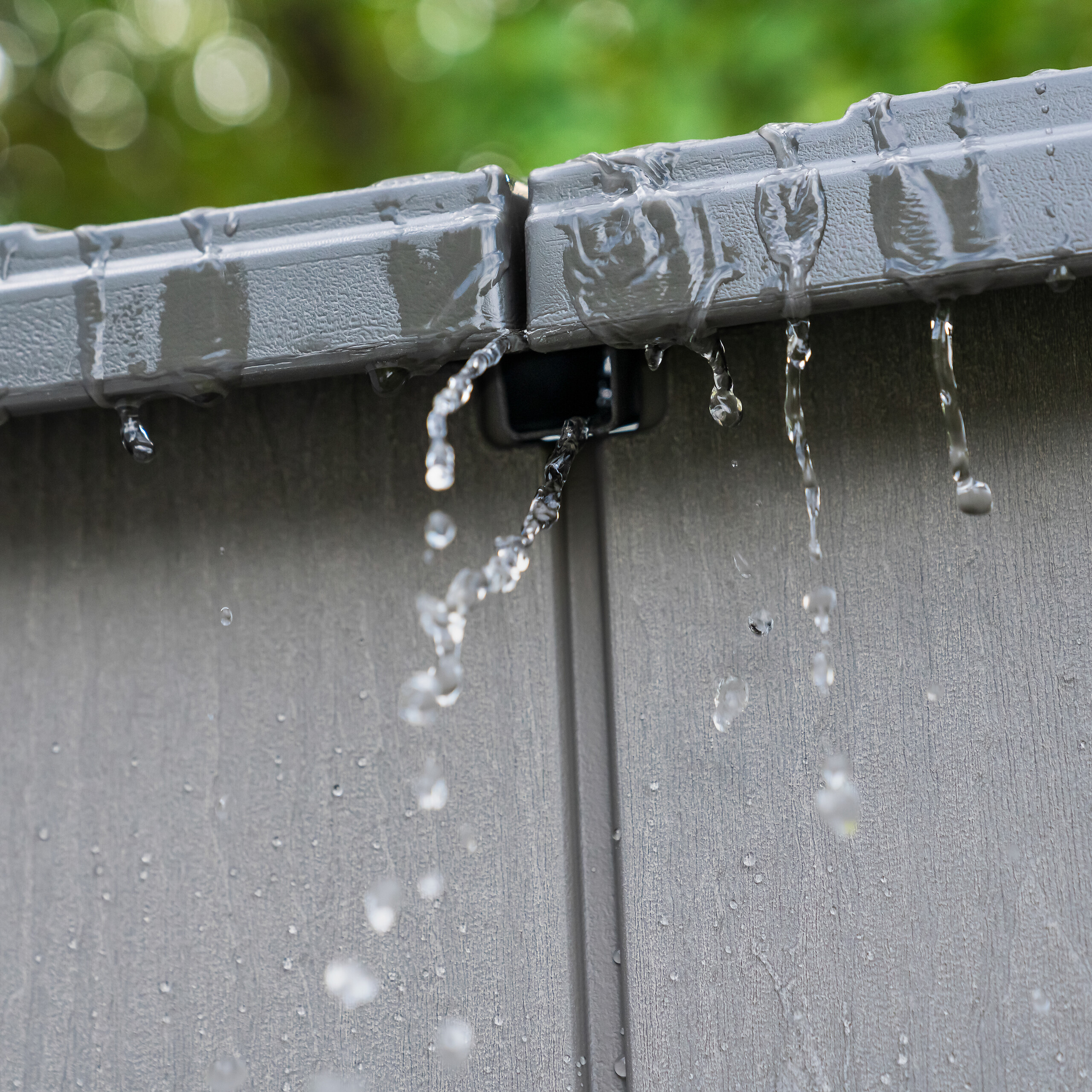 Lifetime Gerätehaus Idaho grau B/H/T: ca. 498x264,5x214 cm