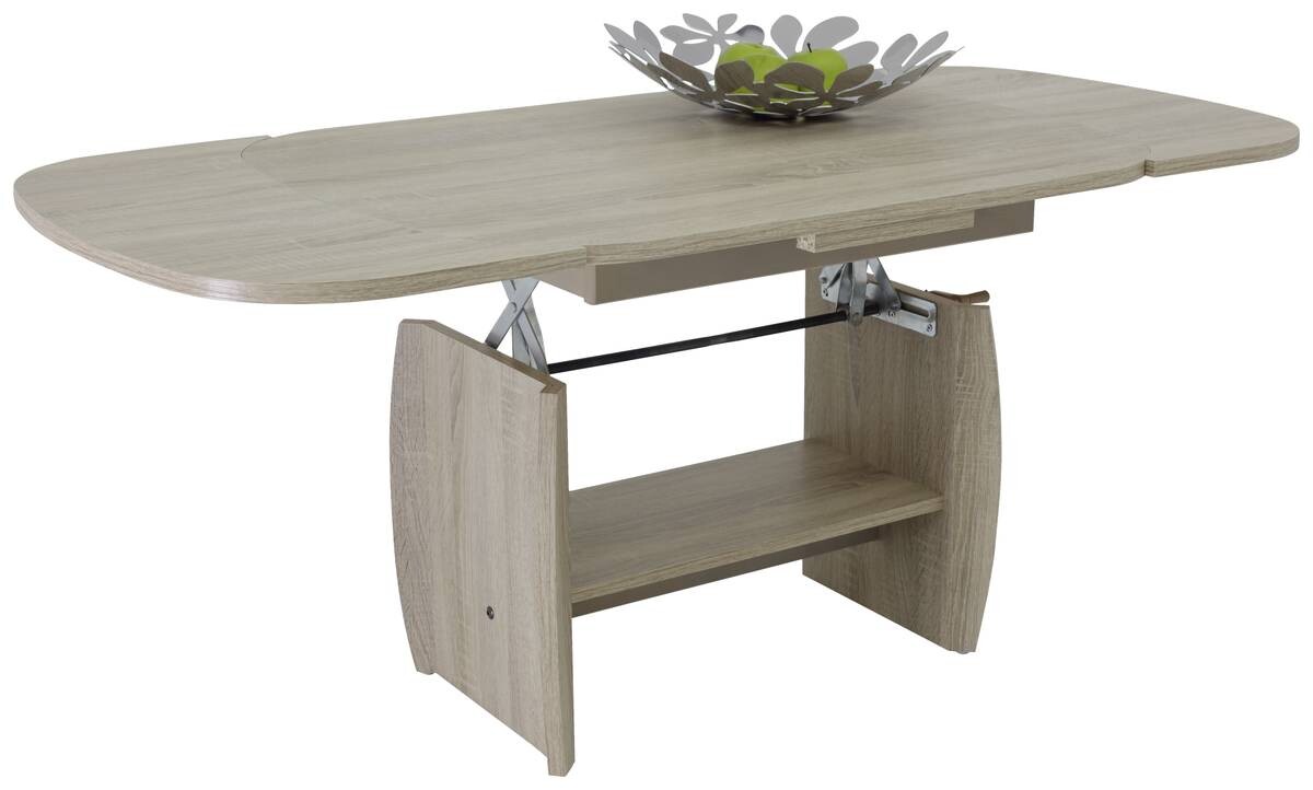 Hela Couchtisch MICHAEL III Eiche Sonoma Holzwerkstoff B/H/T: ca. 90x52x68 cm