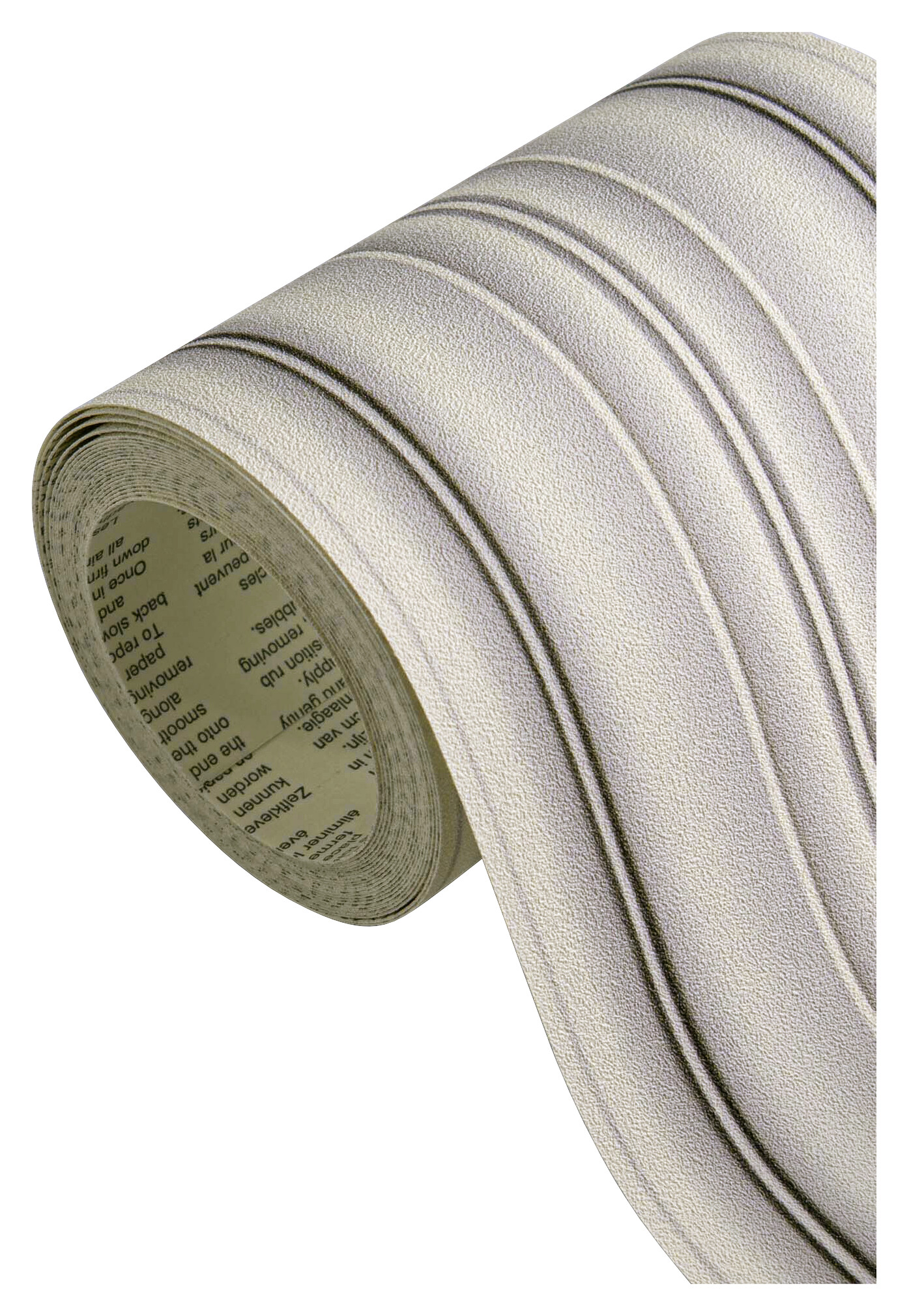 A.S.Creation Bordüre schwarz weiß grau B/H/D: ca. 5x500x6,8 cm