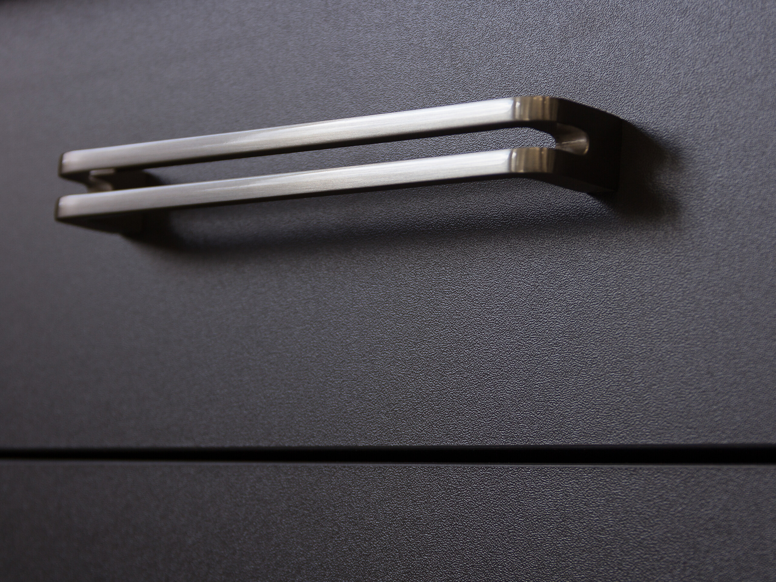 Apothekerschrank Elva anthrazit strukturiert B/H/T: ca. 30x200x57 cm Apothekerschrank Elva anthrazit strukturiert B/H/T: ca. 30x200x57 cm