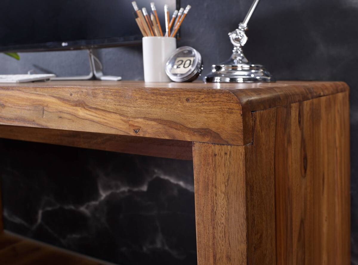 Schreibtisch natur B/H/T: ca. 180x76x90 cm