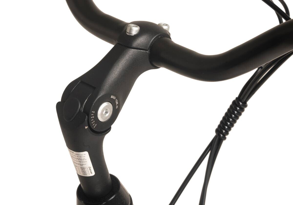 Hollandia City E-Bike Lido 334E 28 Zoll Rahmenhöhe 49 cm 8 Gänge schwarz schwarz ca. 250 W ca. 36 V ca. 28 Zoll