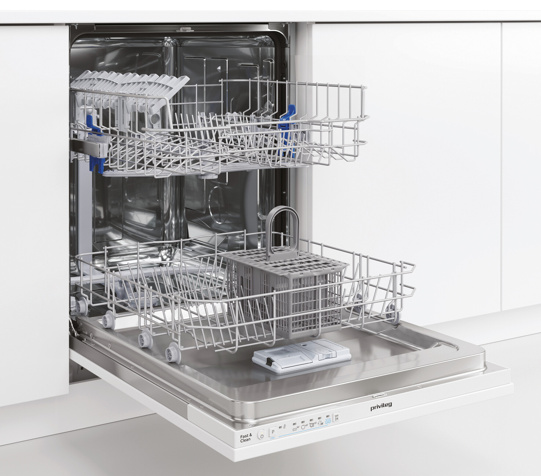 Privileg Einbaugeschirrspüler PVKIDN weiß B/H/T: ca. 59,8x82x55,5 cm