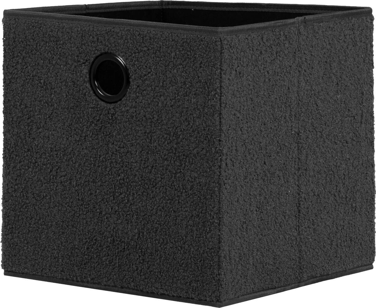 Stoffbox dunkelgrau B/H/T: ca. 32x32x32 cm