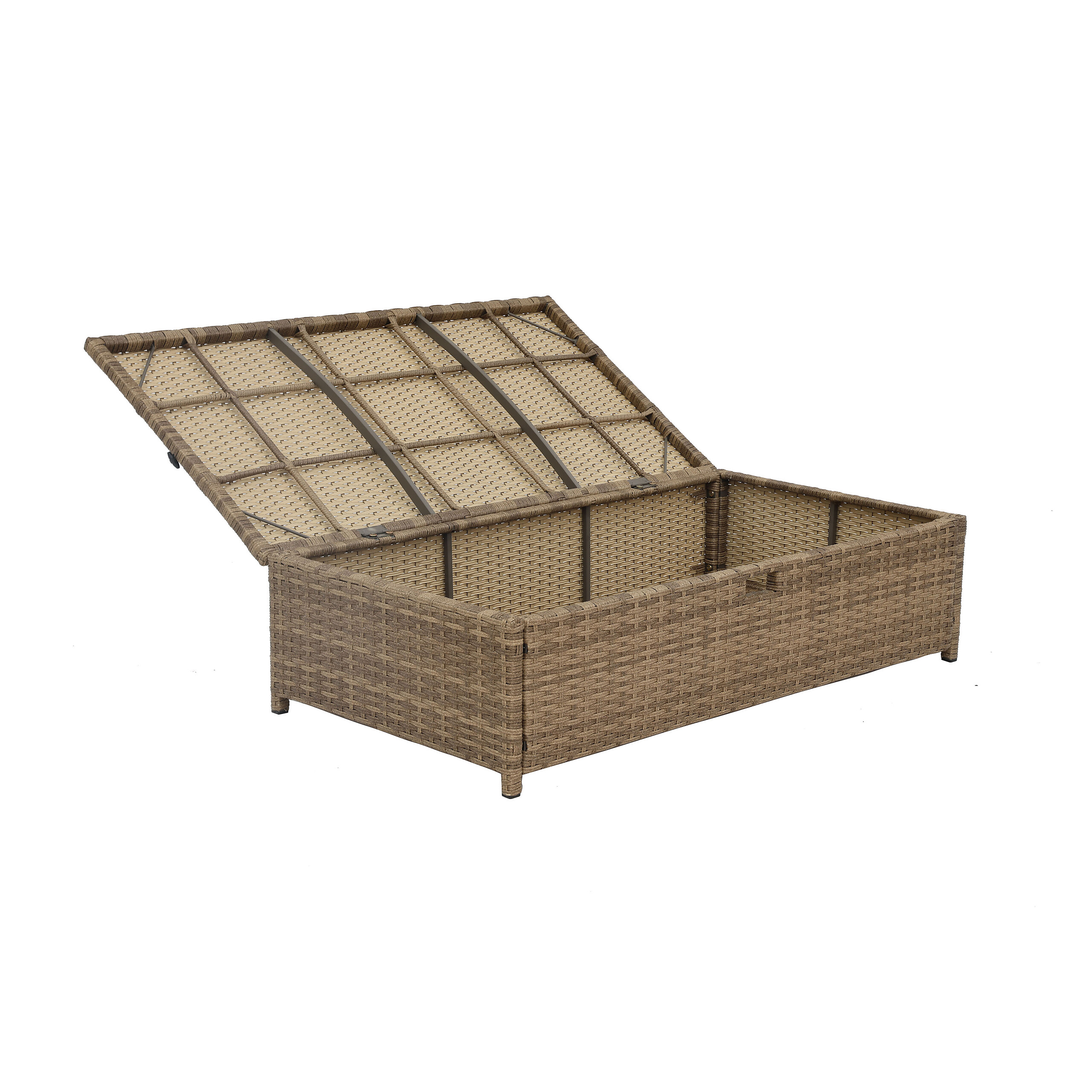 POCOline Gartensitzgruppe Anna braun Stahl