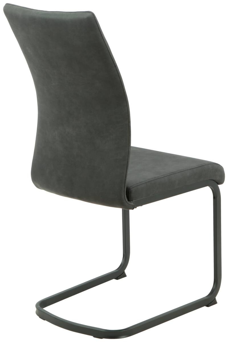 Schwingstuhl Melanie anthrazit Microfaser B/H/T: ca. 43x98x60 cm