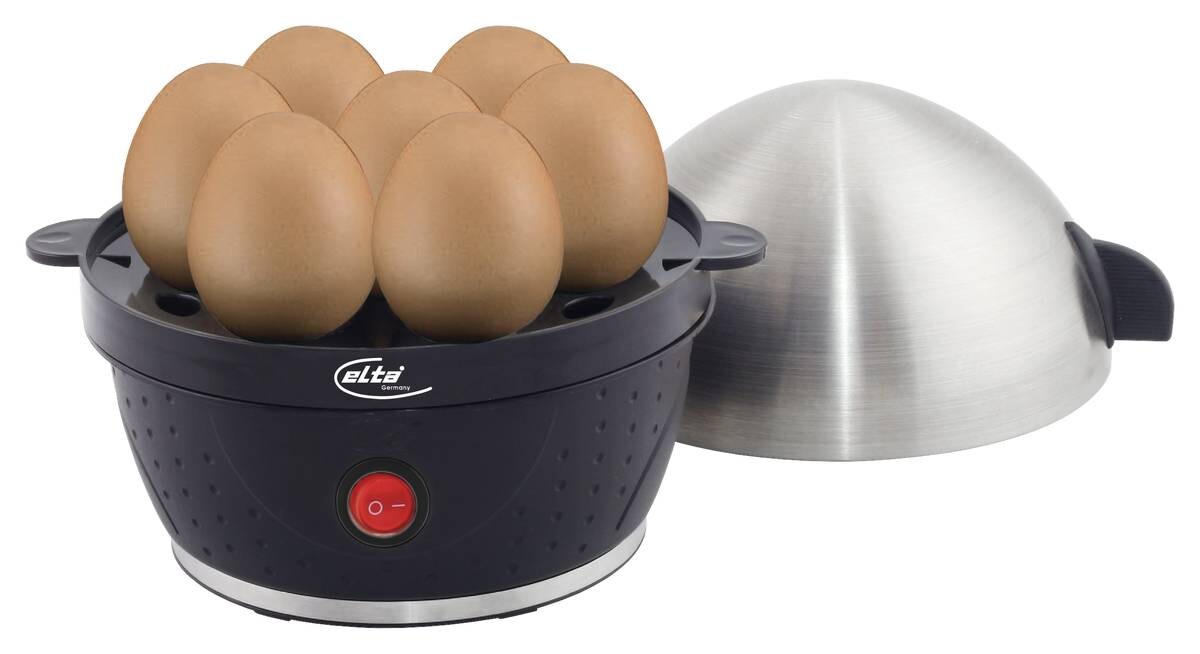 Elta Eierkocher EK-115.1 Edelstahl schwarz