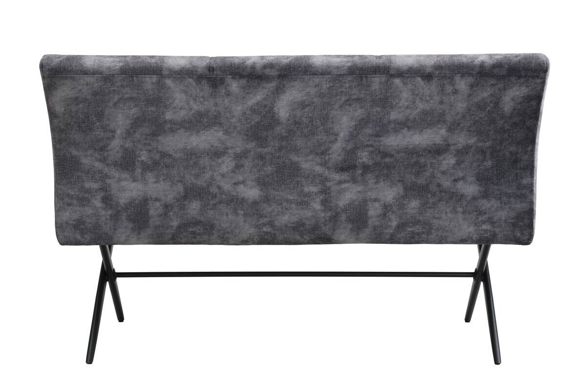 Bank Porto I anthrazit B/H/T: ca. 140x89x64 cm