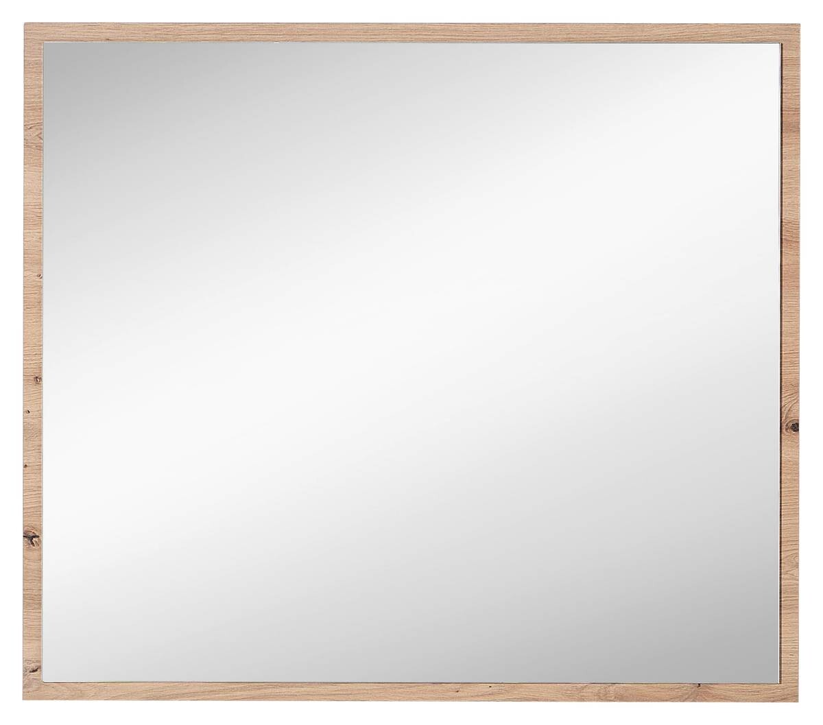 Wandspiegel Memphis Eiche Artisan Nachbildung B/H/T: ca. 80x70x2 cm