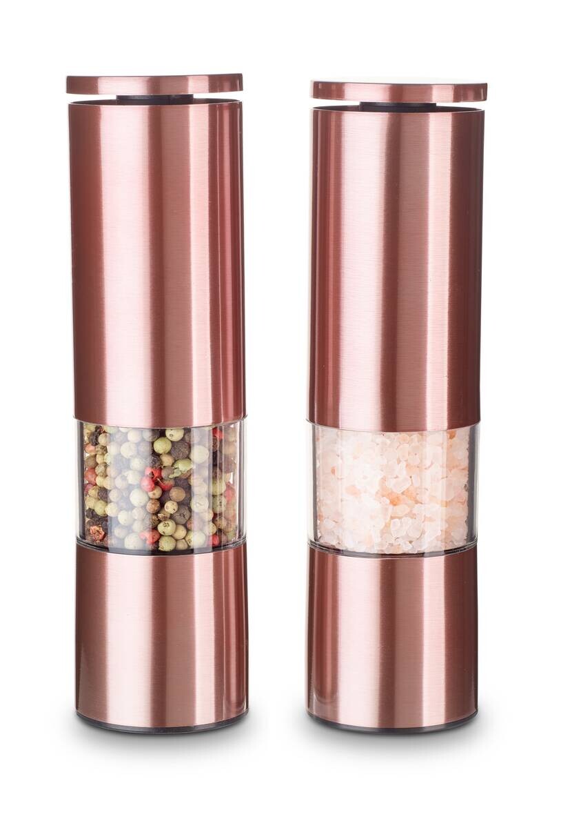 ECHTWERK Salz-/Pfefferstreuer Kupfer Edelstahl B/H/L: ca. 5,5x19,5x11 cm