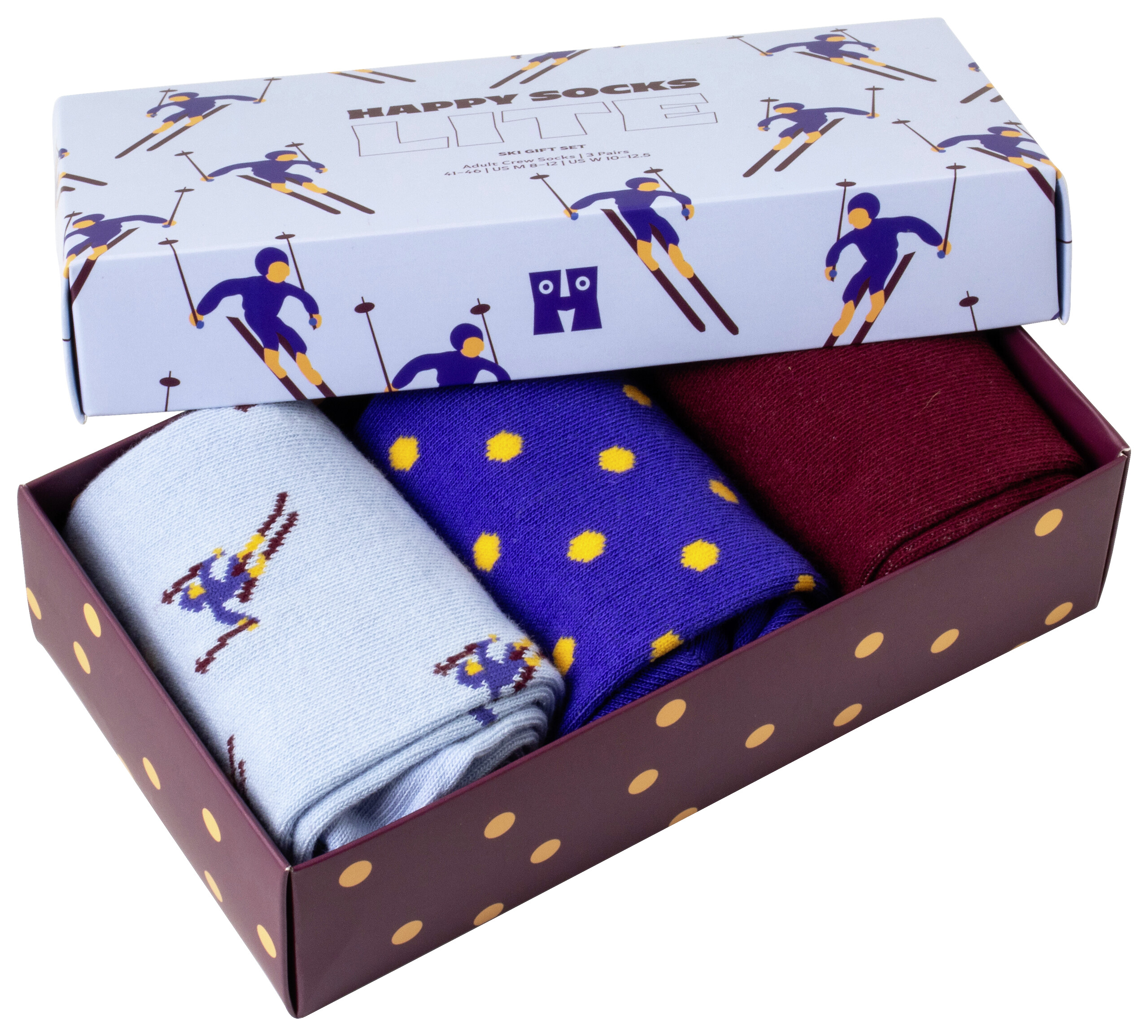 HappySocks Socken Weihnachten 3er Pack mehrfarbig Baumwolle