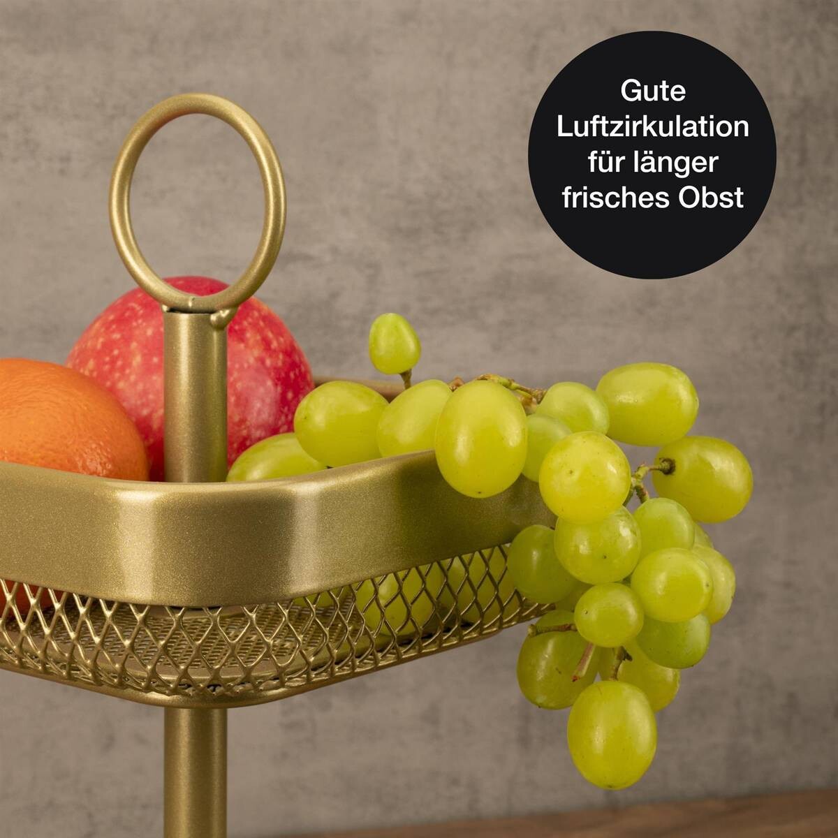 Moritz & Moritz Etagere gold Metall H: ca. 35,5 cm