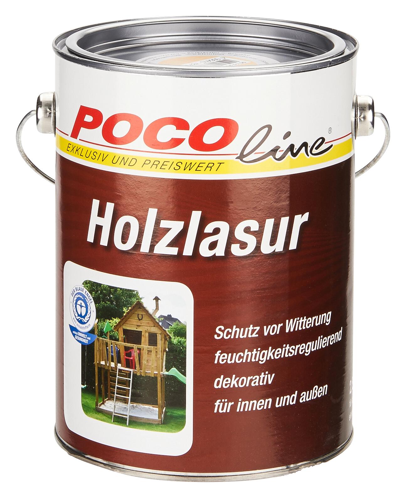 POCOline Acryl Holzlasur farblos ca. 2,5 l