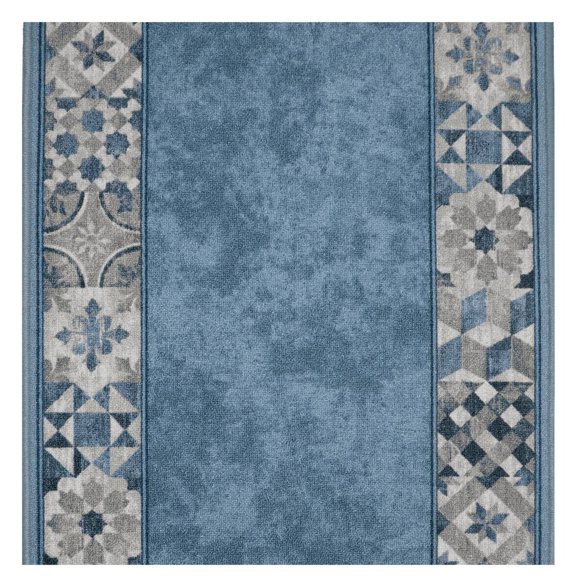 Läufer Murcia blau B: ca. 80 cm pro Meter