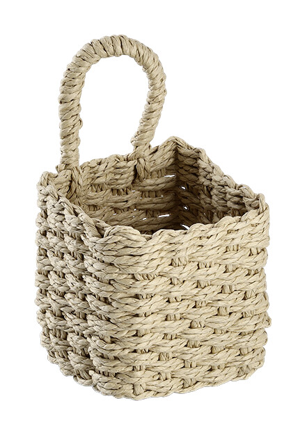 Zeller Aufbewahrungskorb-Set natur Papiergeflecht