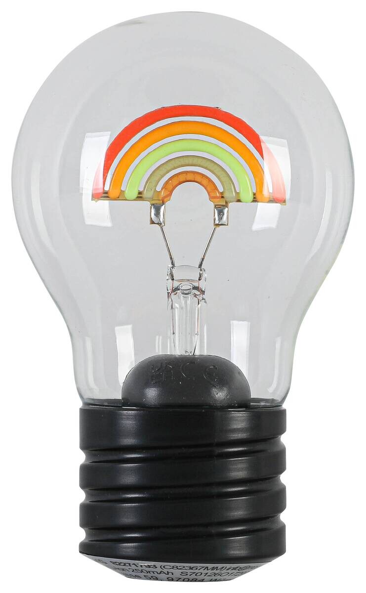 Nolo LED-Dekoleuchte Regenbogen H/D: ca. 12x7 cm