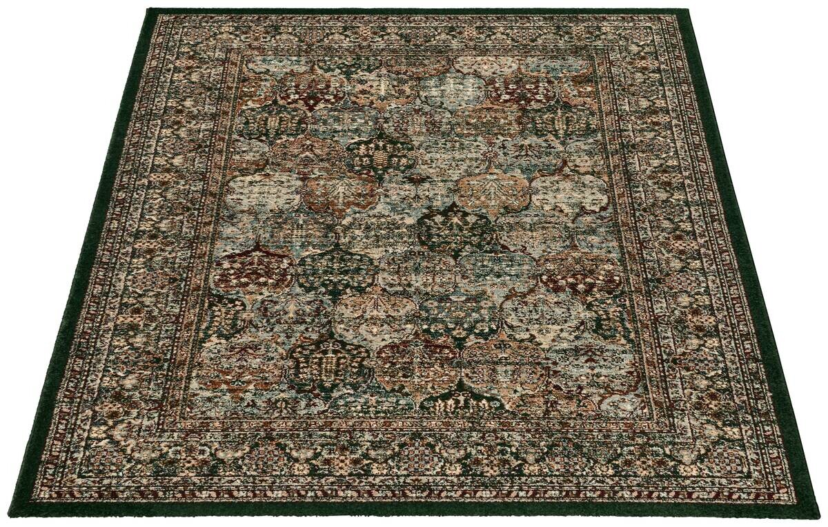 Webteppich Riviera dunkelgrün B/L: ca. 80x250 cm