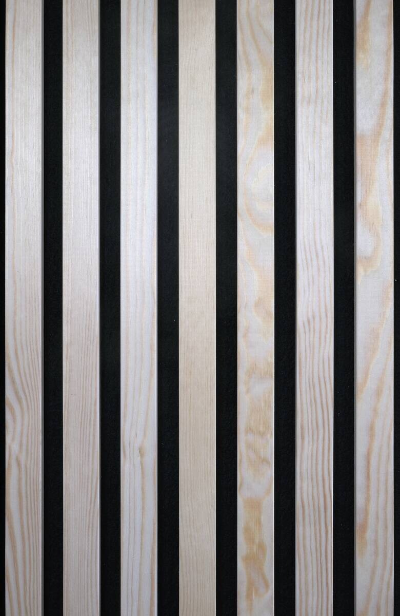 Akustikpaneel kiefer L/B/H: ca. 1,9x56,1x240 cm pro Stück