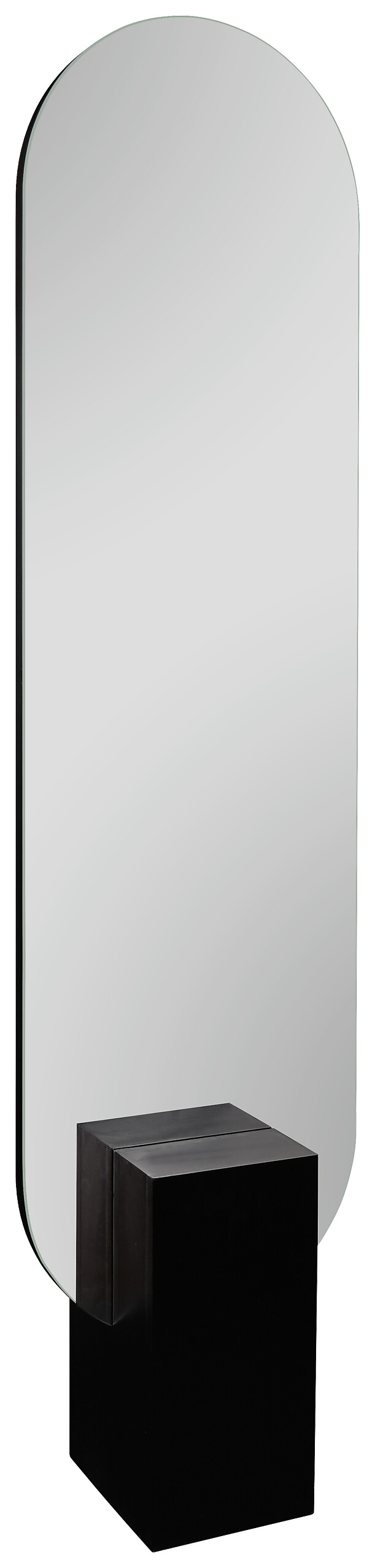 Standspiegel Mathilda schwarz B/H: ca. 45x180 cm