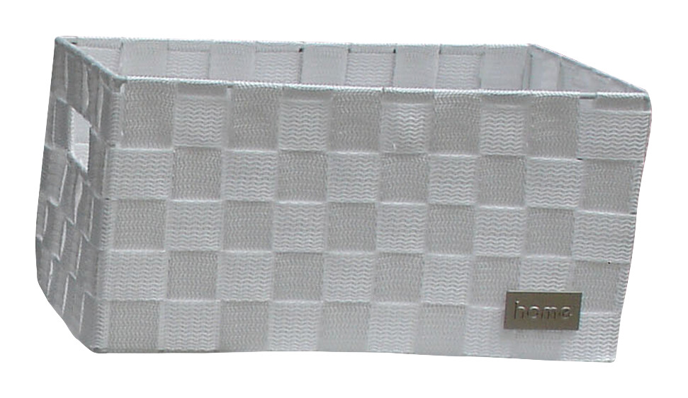 POCOline Aufbewahrungskorb weiß Nylon B/H/L: ca. 16x21x31 cm