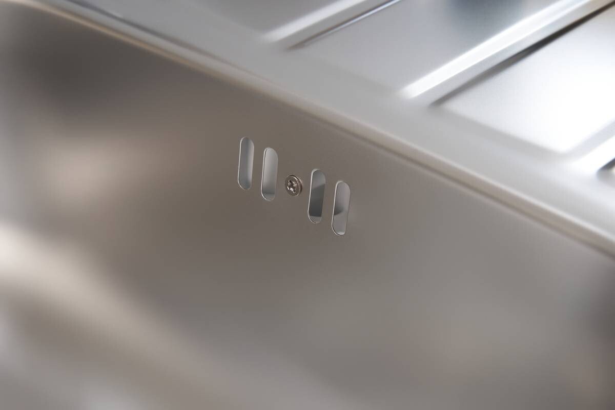 Respekta Einbauspüle Dallas 86 x 50 Edelstahl B/H/T: ca. 86x17x50 cm