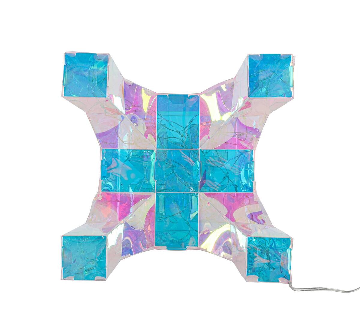 Nolo LED-Dekoleuchte Eiffelturm transparent