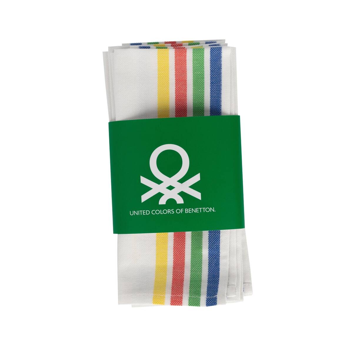 BENETTON Platzmattenset Rainbow multicolor Baumwolle B/L: ca. 30x45 cm