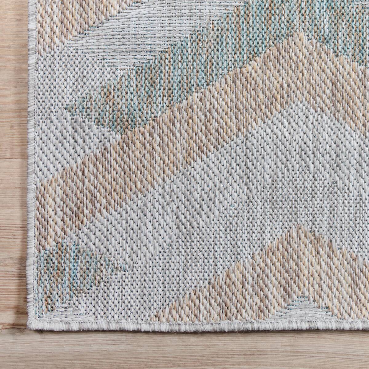 Sanat Outdoorteppich MELISSA grau B/L: ca. 140x200 cm