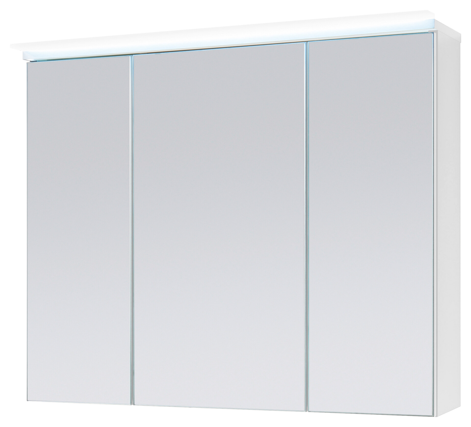 Spiegelschrank Four weiß B/H/T: ca. 80x68x23 cm