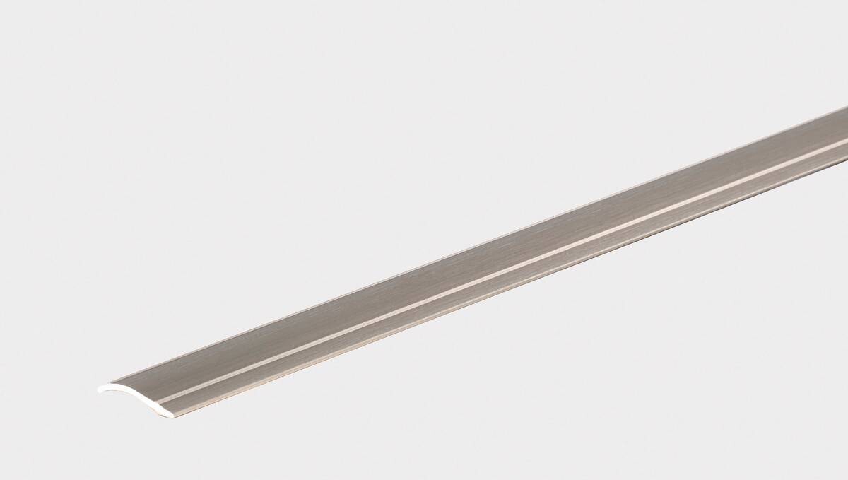 Ausgleichsprofil Edelstahloptik B/L: ca. 3,8x90 cm pro Stück