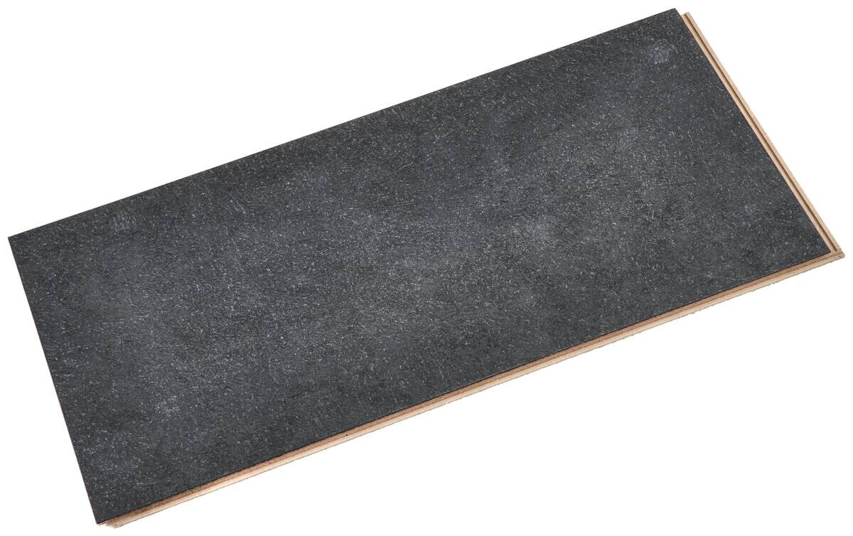 Laminatboden Schiefer schwarz ca.2,367m² im Pak. B/L: ca. 28x60,4 cm pro Paket