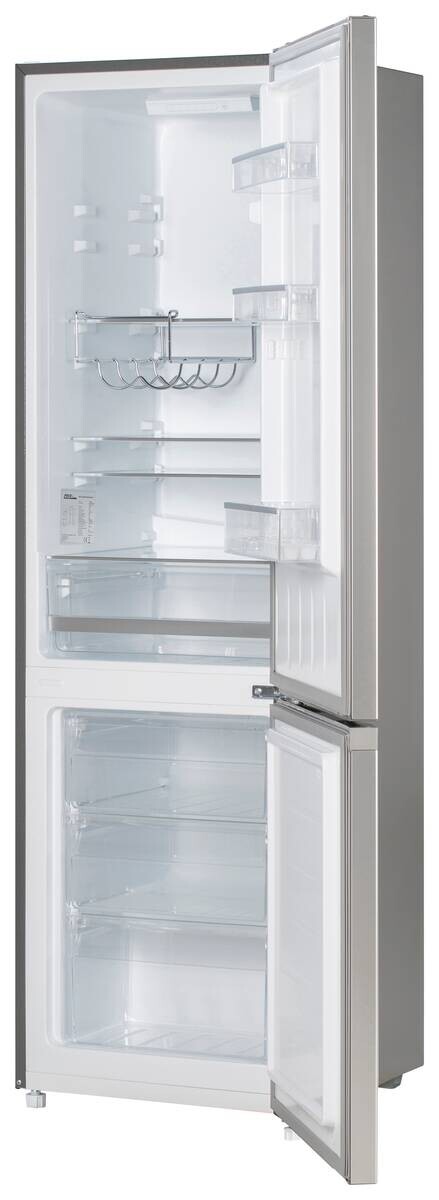 POCOline Kühl-/Gefrierkombination KGK 262-176 CIX Inox B/H/T: ca. 54x176x55 cm