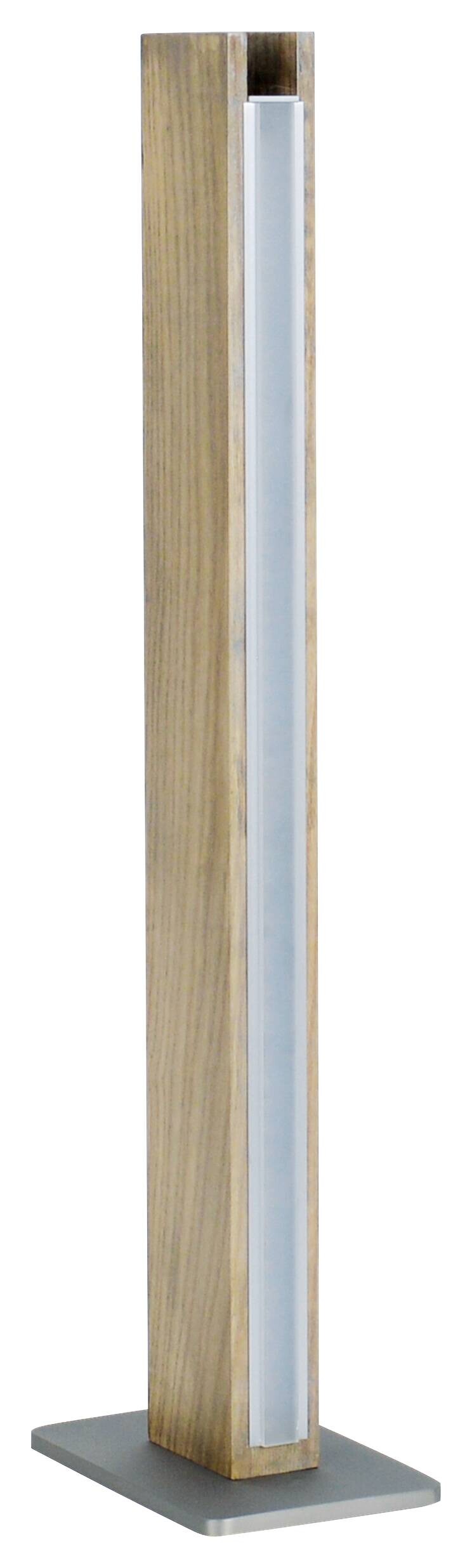 Näve Leuchten Tischleuchte 3131614 braun Metall Kunststoff Holz B/H/T: ca. 15x51x10 cm null 1 Brennstellen