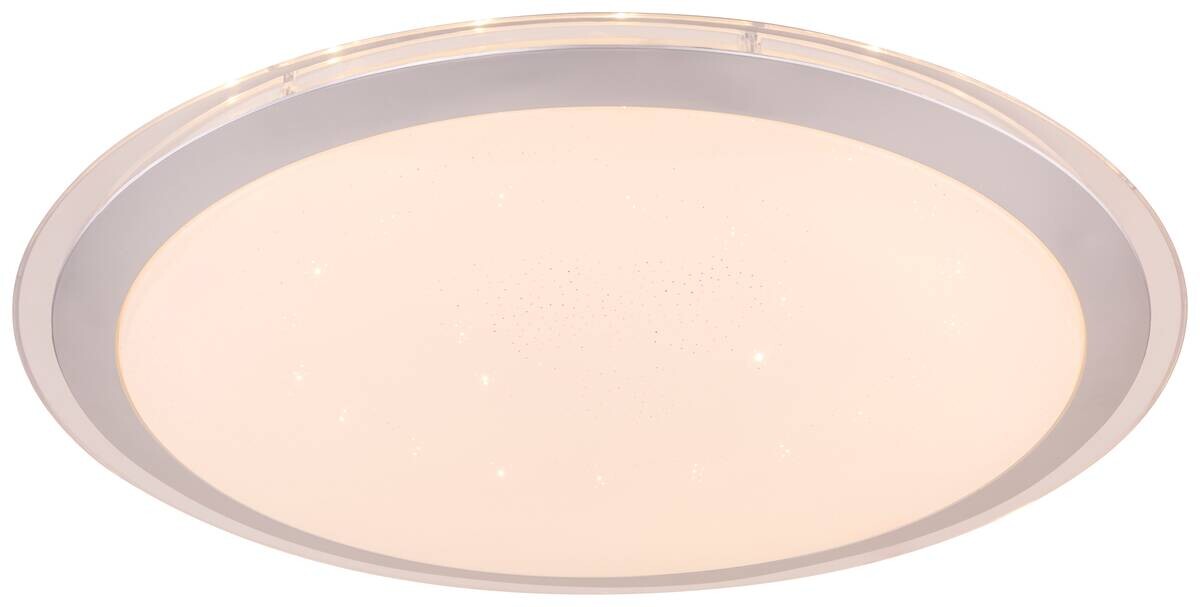 GLOBO Deckenleuchte 41354-30SH weiß Metall Acryl H/D: ca. 8x53 cm