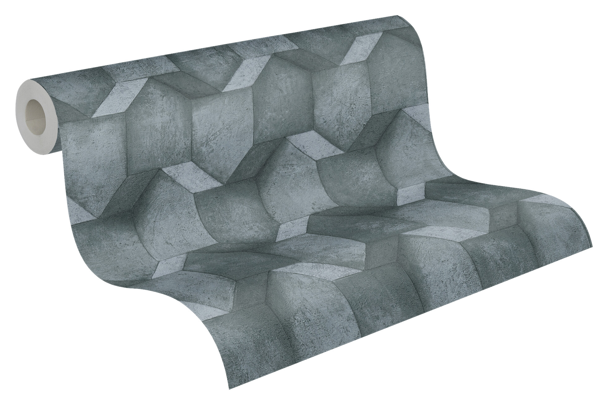 A.S.Creation Vliestapete blau türkis B/H/D: ca. 53x1005x8,3 cm