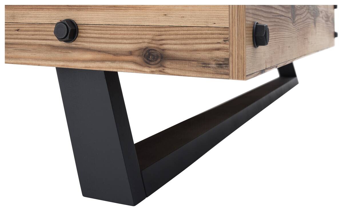 Bettanlage Dover Alpin Lodge Nachbildung Betonoxid Optik B/H/T: ca. 289,4x96,3x215,5 cm