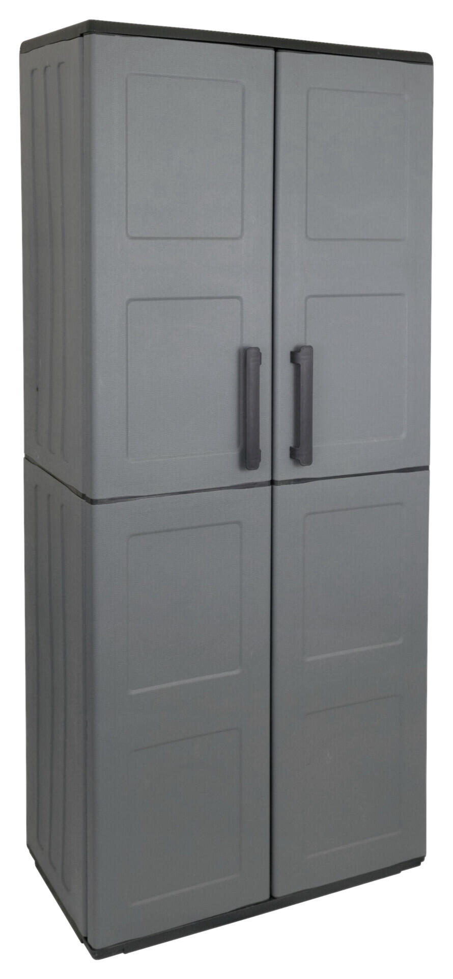 ArtPlast Kunststoffschrank Free dunkelgrau Kunststoff B/H/T: ca. 68x163x37 cm