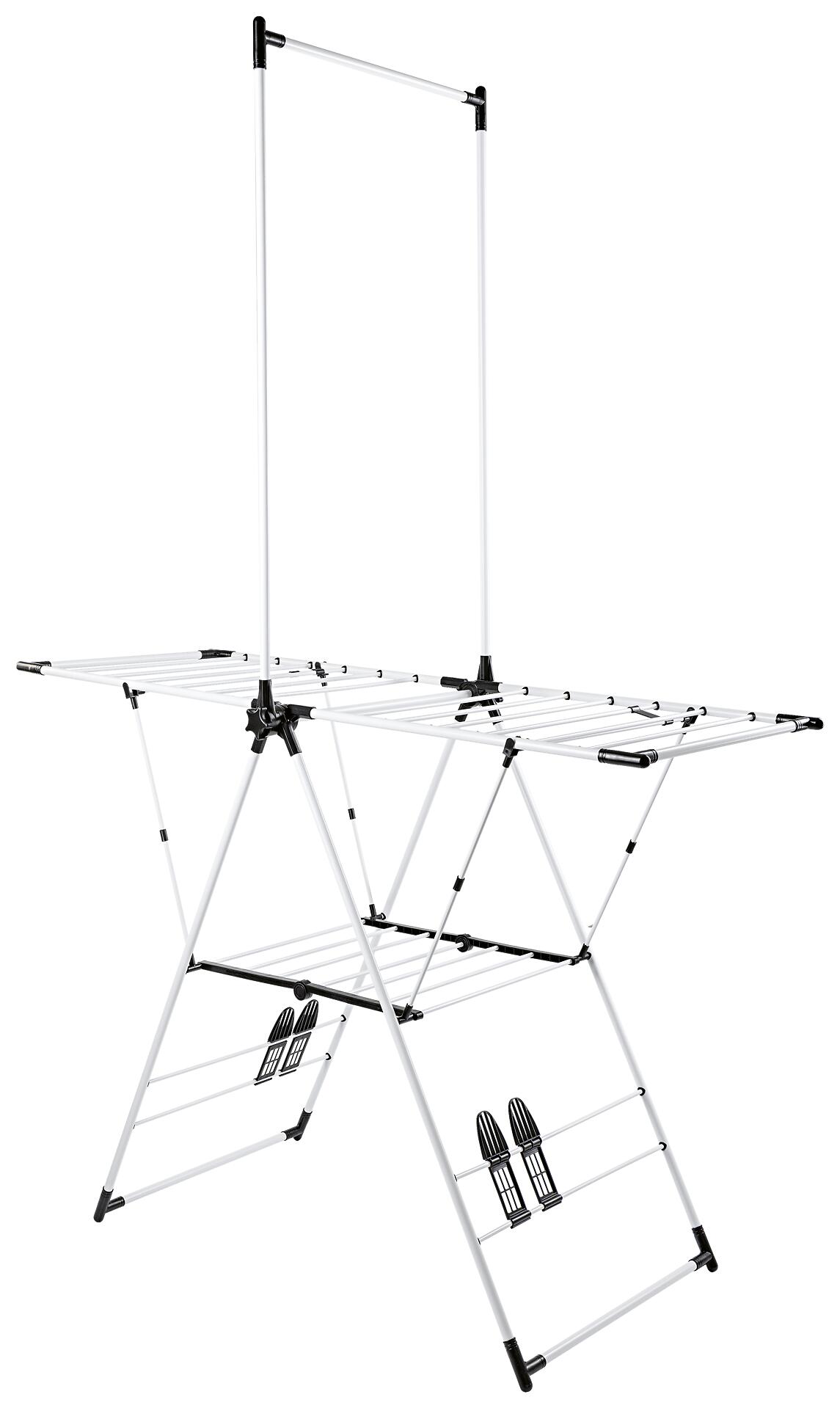 EasyMaxx Flügelwäschetrockner weiß