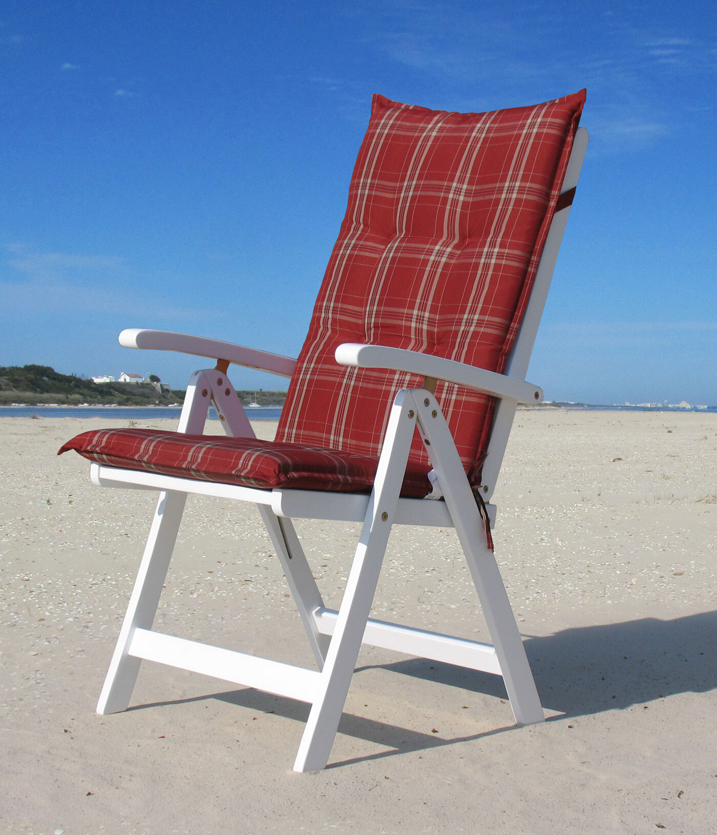 Grasekamp Auflage für Hochlehner Rubin Polyester-Mischgewebe B/H/L: ca. 52x6x119 cm