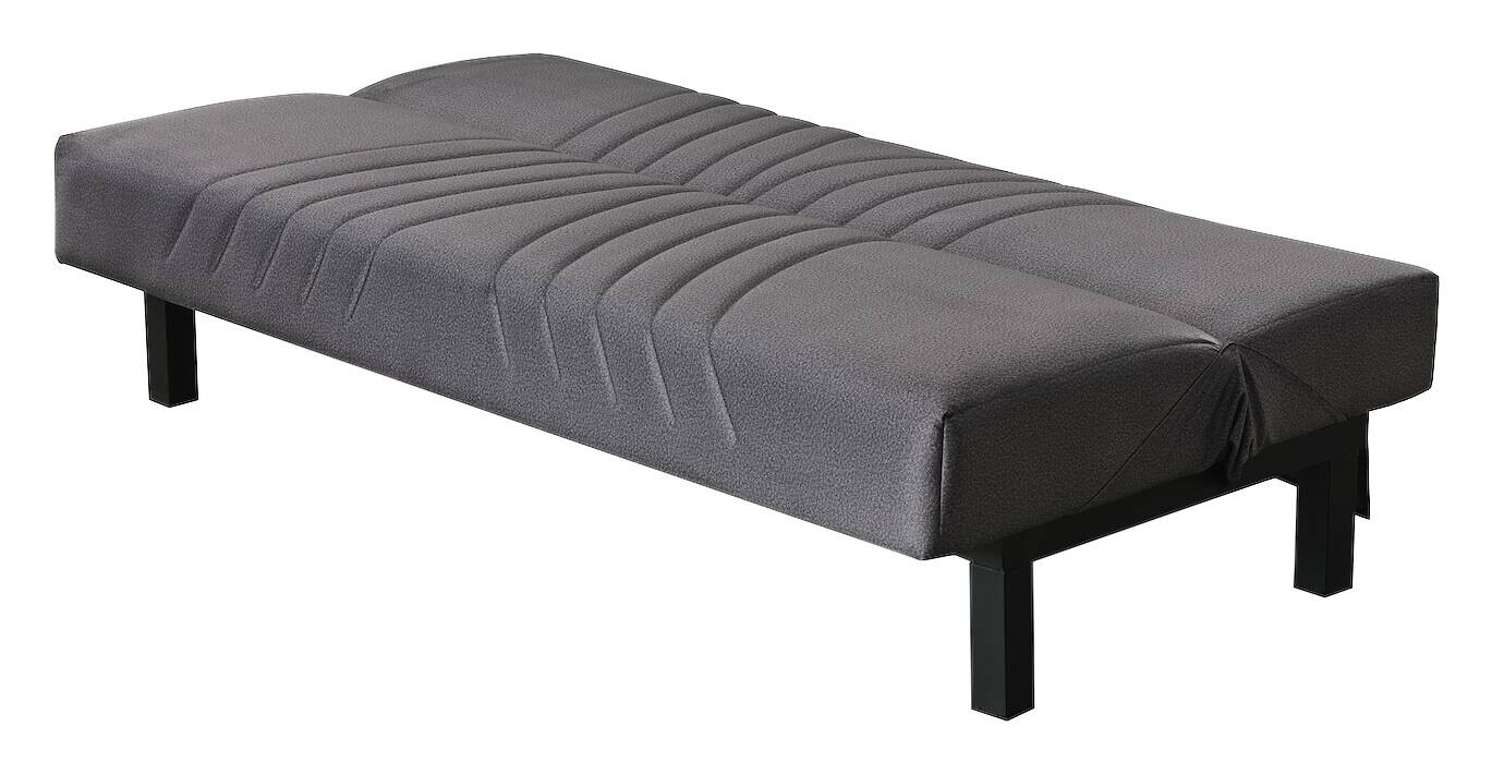 Schlafsofa grau Polyester B/H/T: ca. 190x86x84 cm