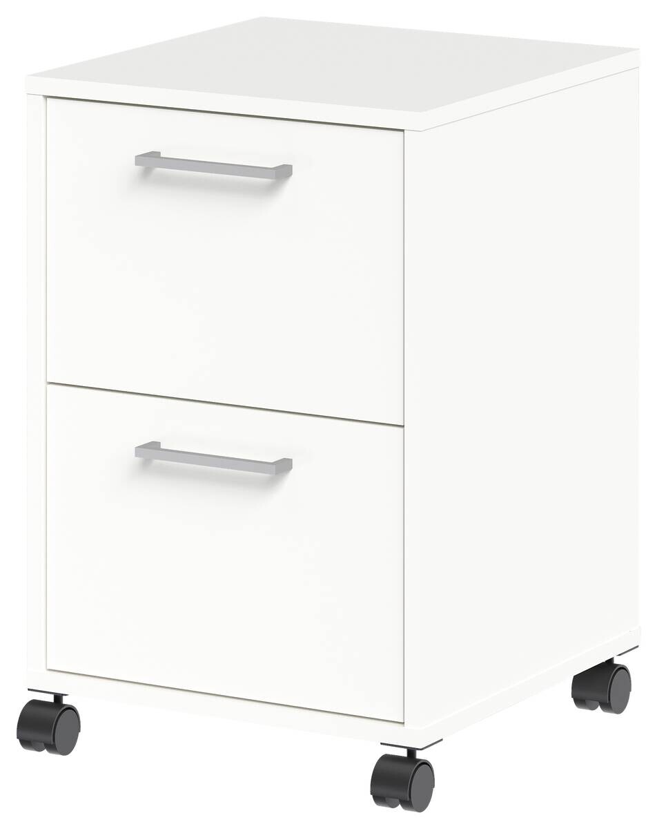 Rollcontainer weiß B/H/T: ca. 38x57x39 cm Rollcontainer weiß B/H/T: ca. 38x57x39 cm